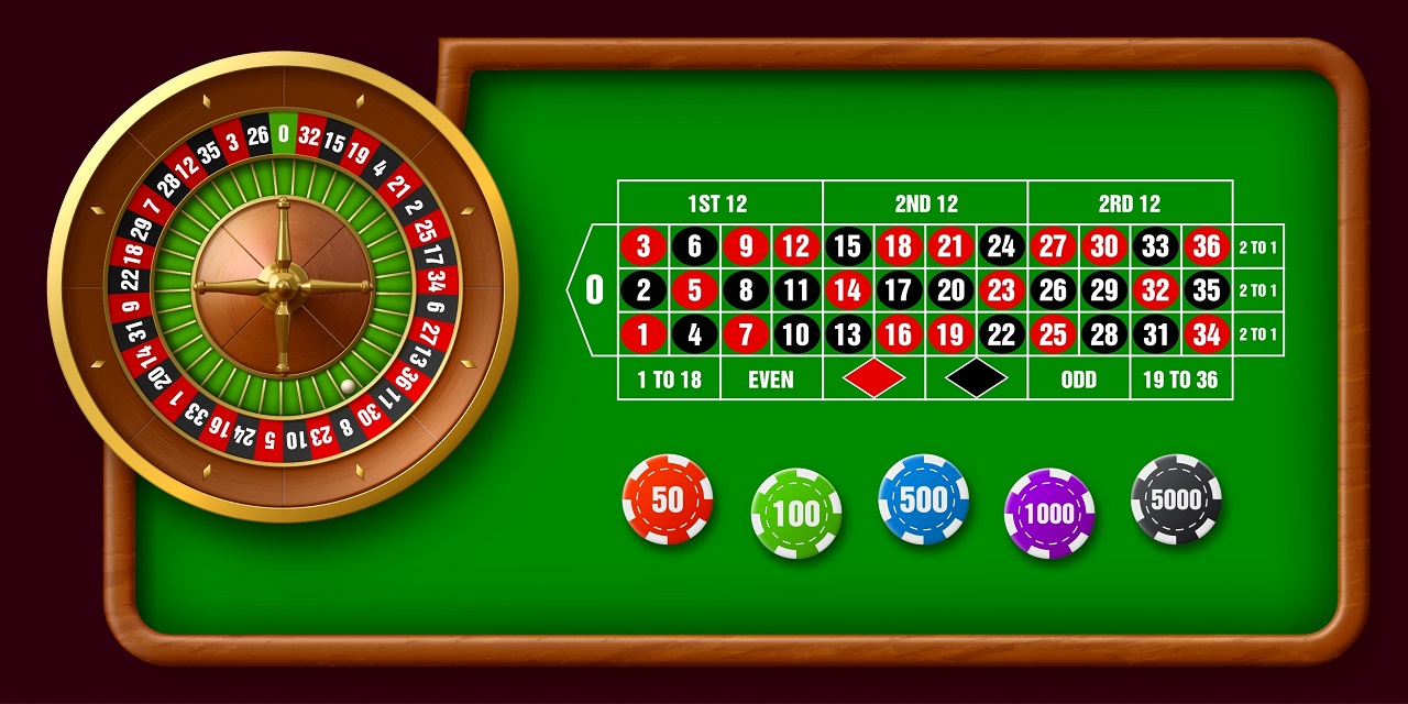 Roulette board